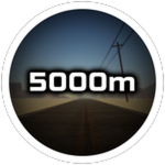 5000 meters