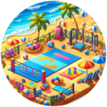 Chegue ao mundo Praia