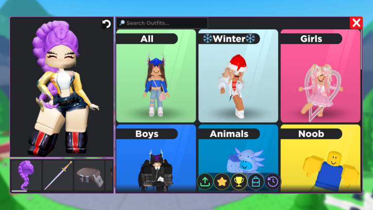 Avatar Outfit Creator (CATÁLOGO)