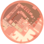 strawberry boba tower clear