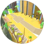Simulateur de course d'escalade - Completed Desert