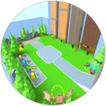 Simulateur de course d'escalade - Completed Grassland