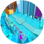 Simulateur de course d'escalade - Completed Ice