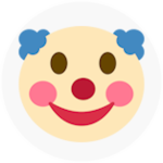 Emblema do palhaço