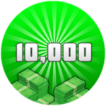 10,000 cash