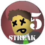 5 Framed Streak