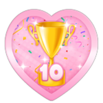 🏆 10 vitórias!