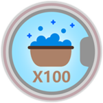 100 lavagens