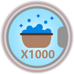 1000 lavagens