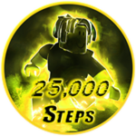 25,000 Steps