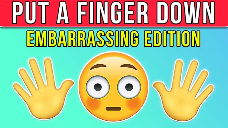 Put a Finger Down!