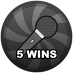 5 Wins!