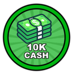 Ganhou $10.000