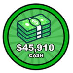 Ganhou $45.910