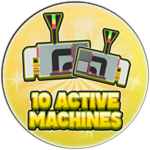 10 máquinas ativas