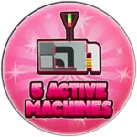 RoBlock Factory Tycoon - 활성 기계 5대