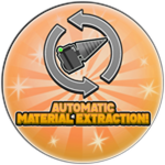 Extração automática de materiais