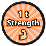 1 t strength