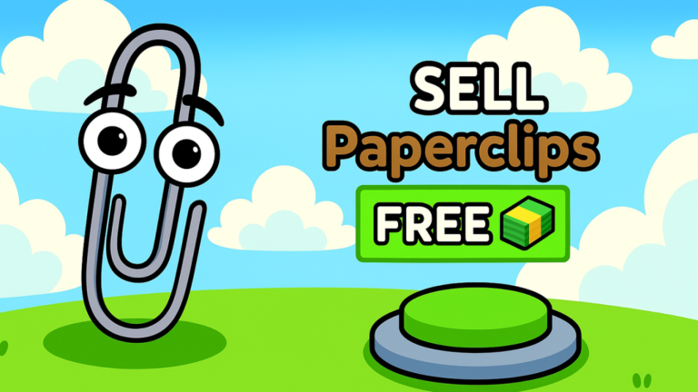 Sell paperclips to RULE THE WORLD!