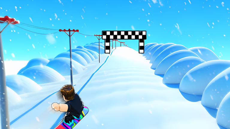 Snowboard Obby World 8