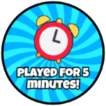 Jogou por 5 minutos!