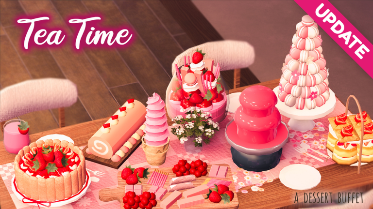 Tea Time Dessert Buffet