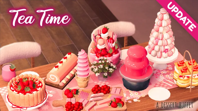 Tea Time Dessert Buffet