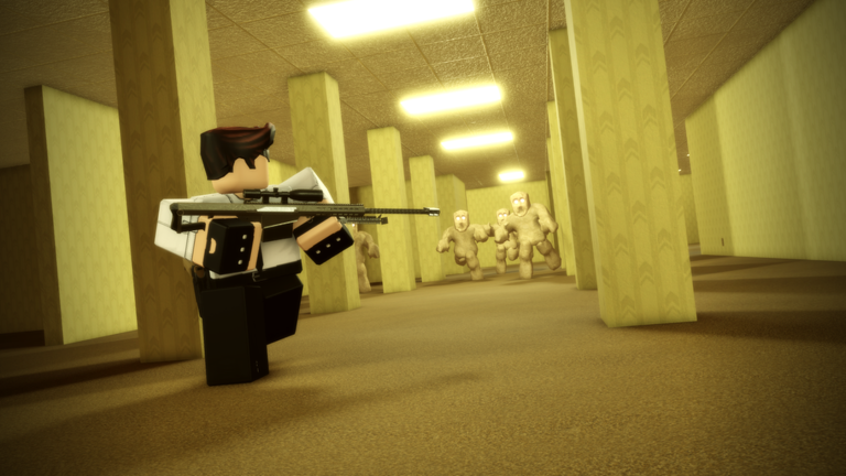 Os Backrooms com Armas