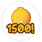 1500 pontos!