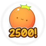 2500 pontos!