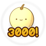 3000 pontos
